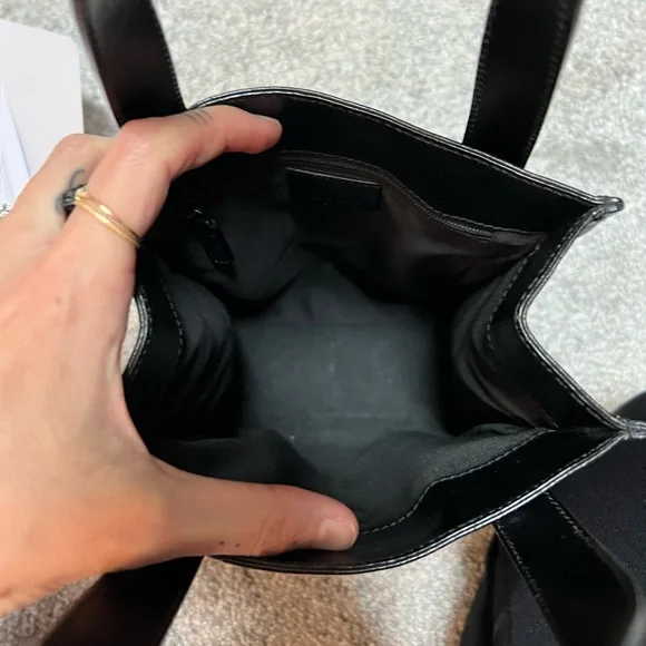 Gucci Canvas and Leather tote bag with COA - Picture 8 of 12